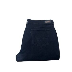 Levi's 515 Boot Cut Mid Rise Black Jeans Womens Size 16M Approx 38x31‎